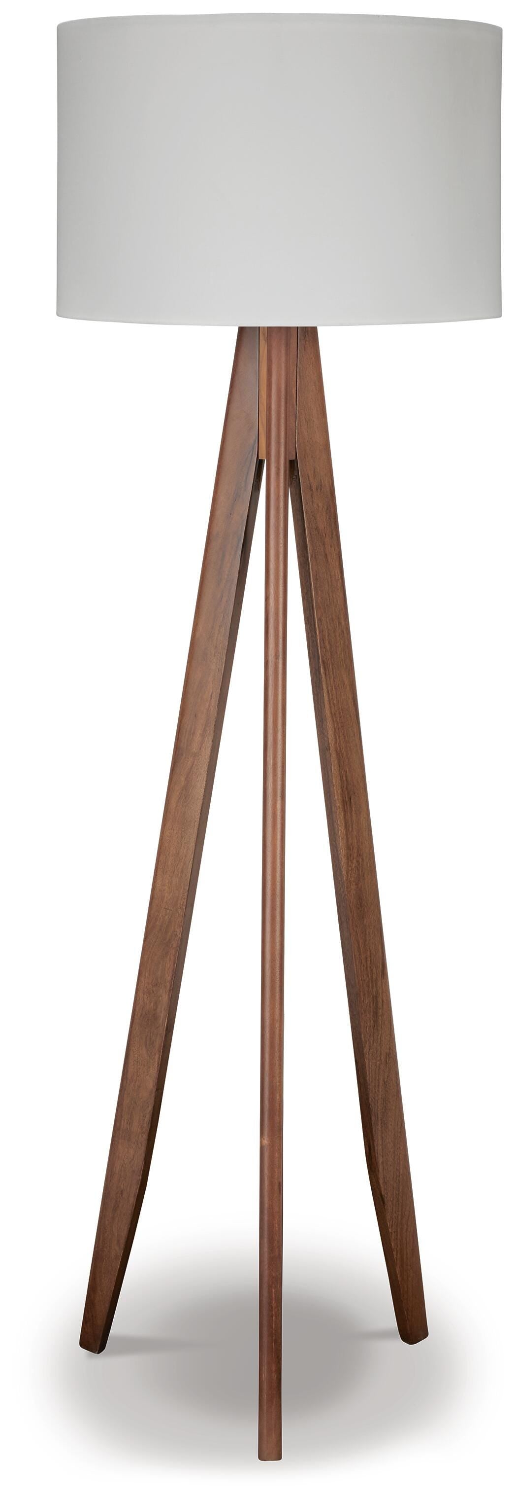 Dallson Brown Floor Lamp from Ashley Furniture - Luna Furniture