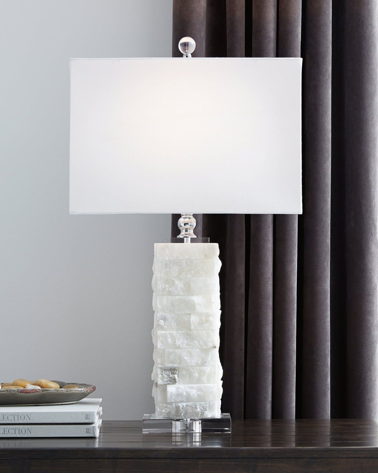 Malise White Table Lamp from Ashley - Luna Furniture