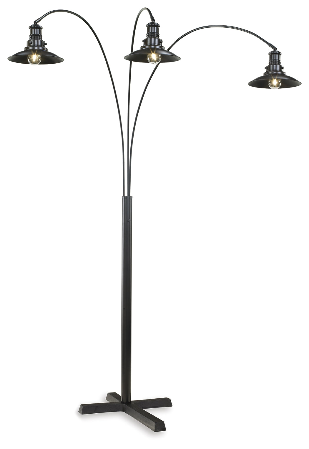 Sheriel Black Floor Lamp from Ashley - Luna Furniture