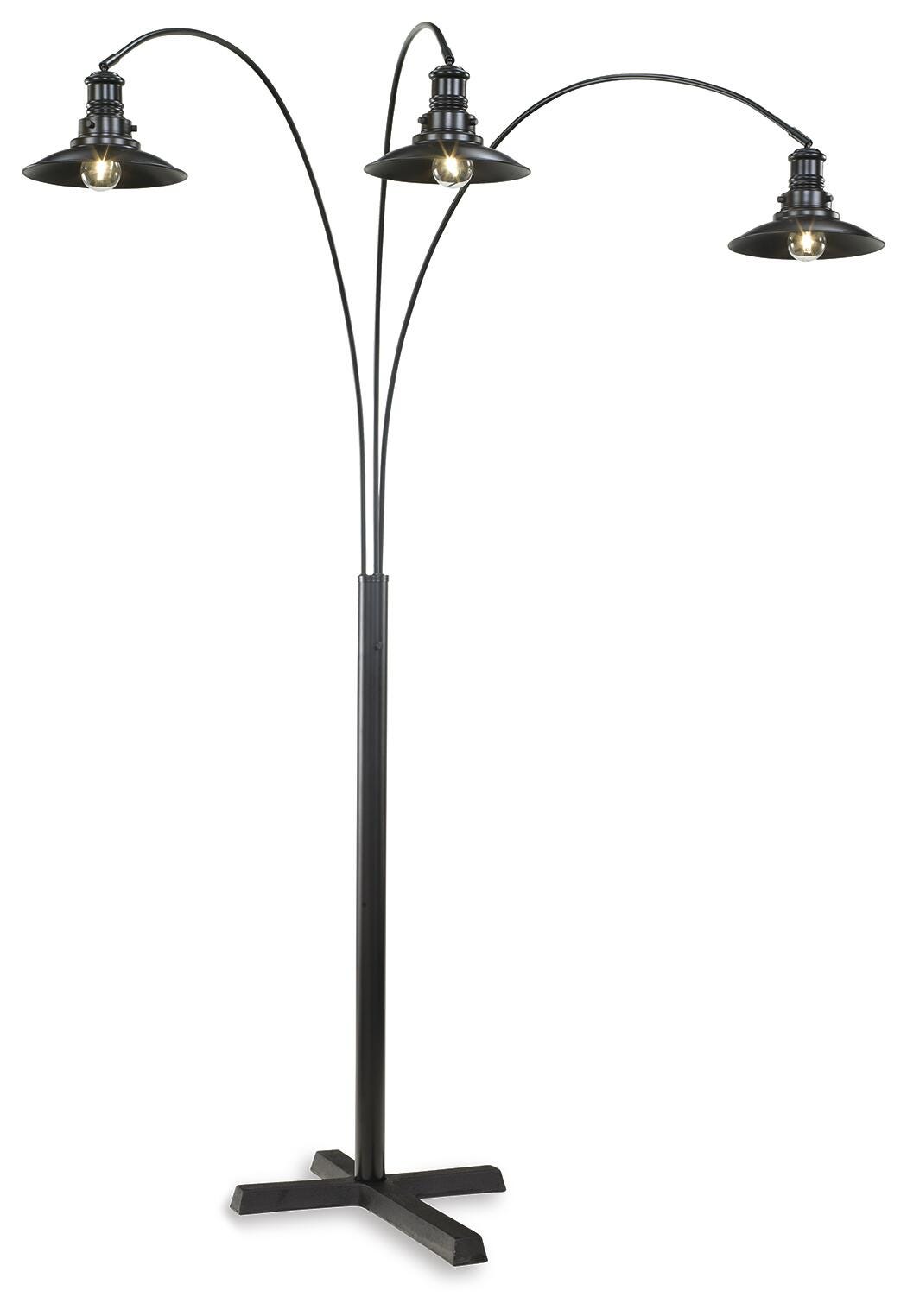 Sheriel Black Floor Lamp from Ashley Furniture - Luna Furniture