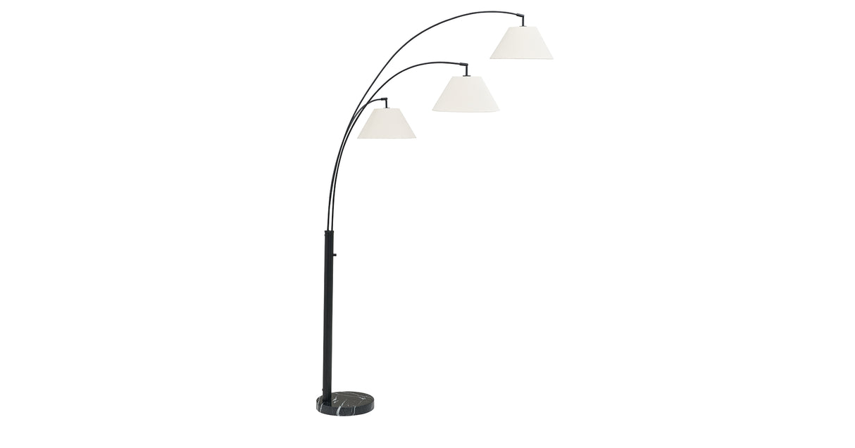 Gibbswellner Black Arc Lamp from Ashley Furniture - Luna Furniture