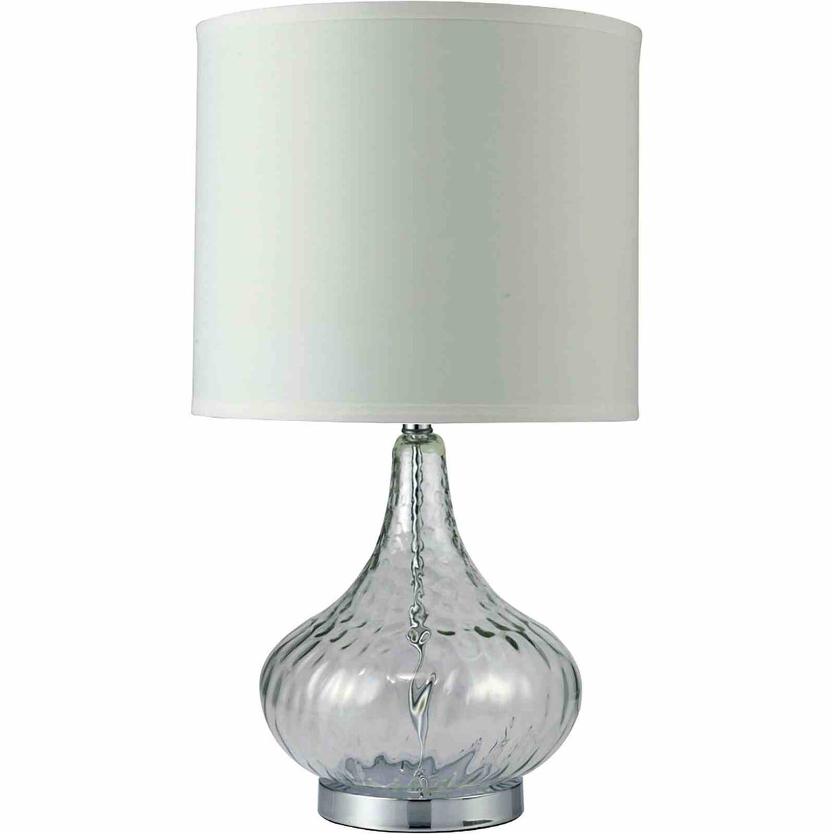 Donna Clear Table Lamp from Furniture of America - Luna Furniture