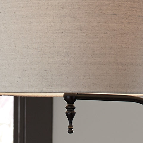 Anemoon Black Floor Lamp from Ashley - Luna Furniture