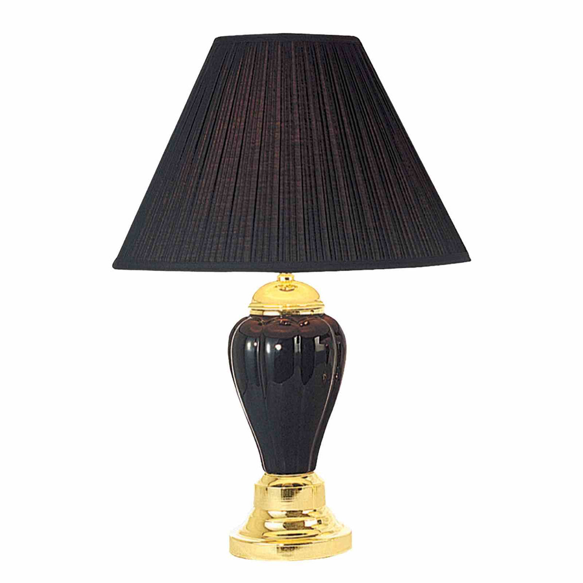 Light Black Table Lamp (6/Box) from Furniture of America - Luna Furniture