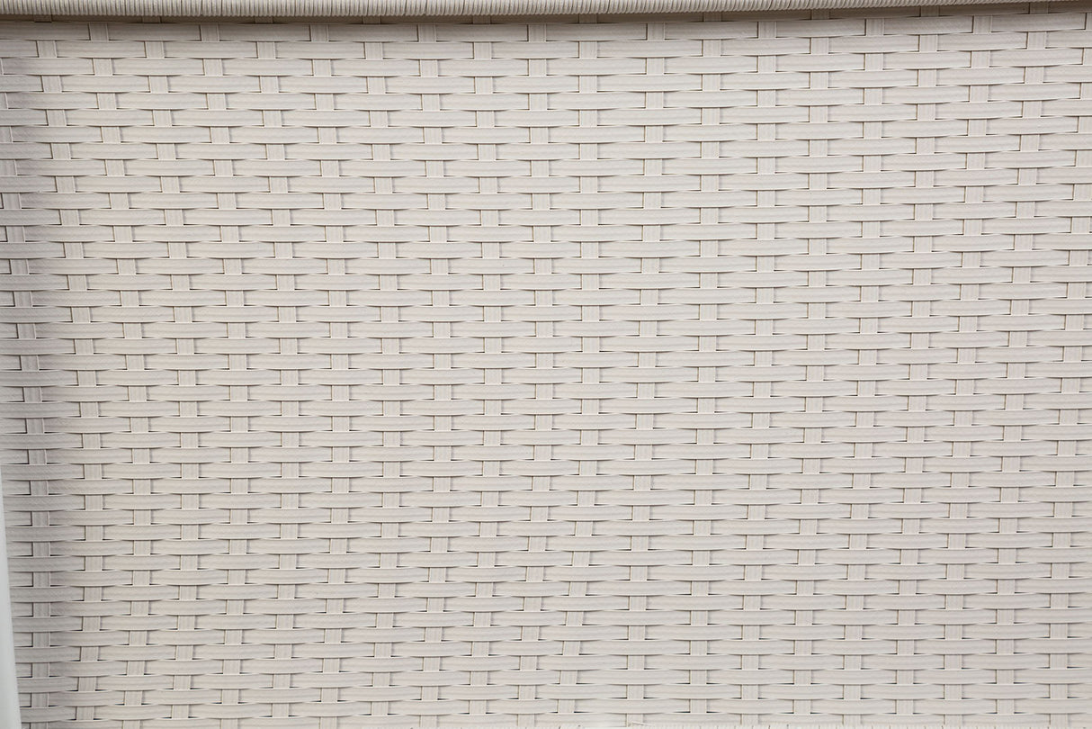 Shomari White 5 Pc. Wicker Sofa Set from Furniture of America - Luna Furniture