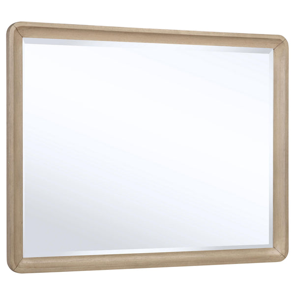 Ladera Light Elm Dresser Mirror (Mirror Only)