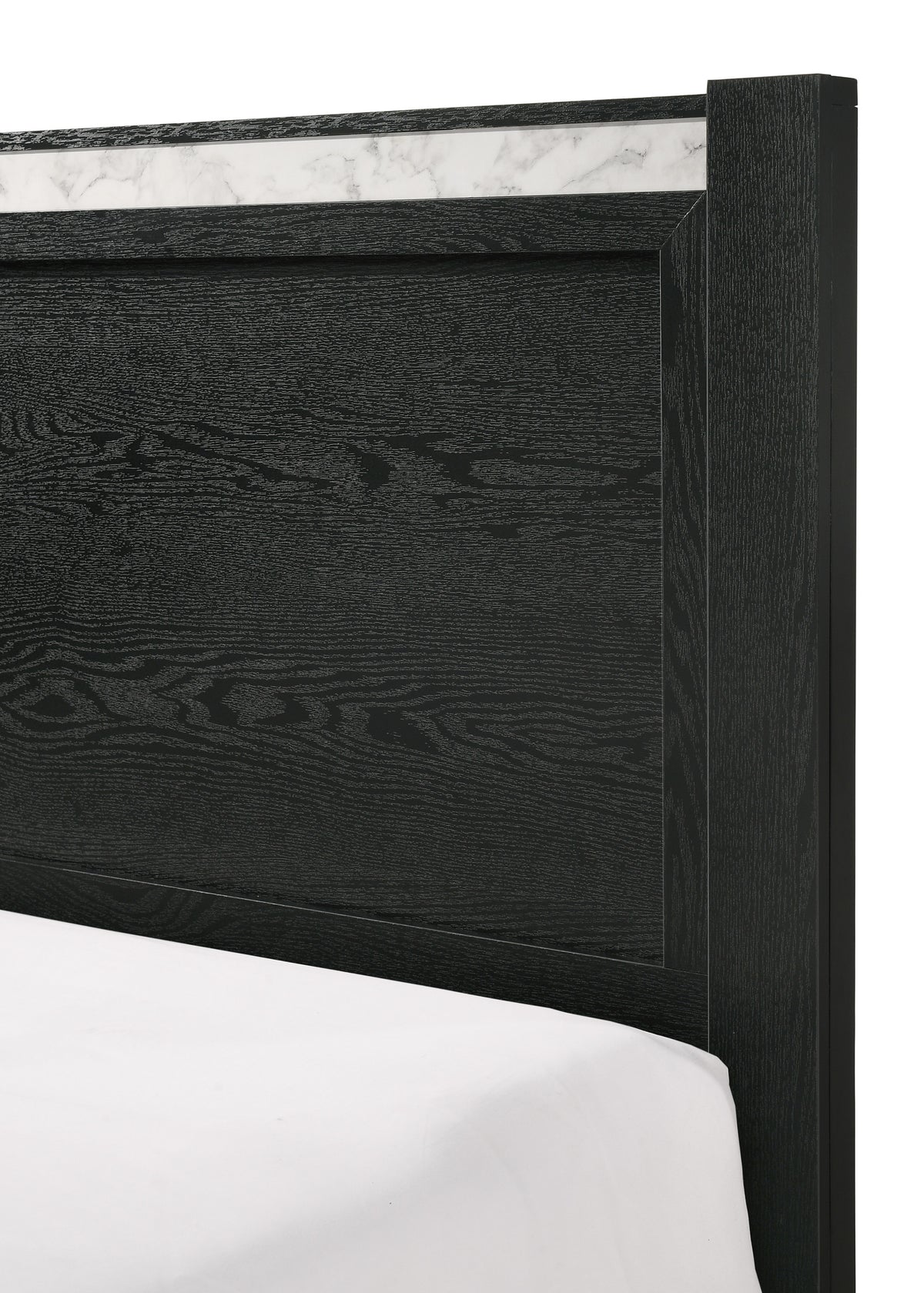 Lamar Black Queen Bed from Crown Mark - Luna Furniture