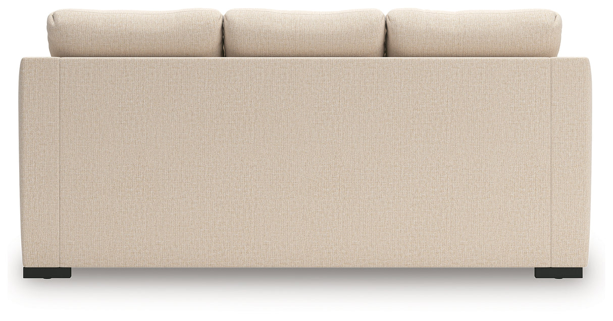 Lango Jute Queen Sofa Chaise Sleeper from Ashley - Luna Furniture