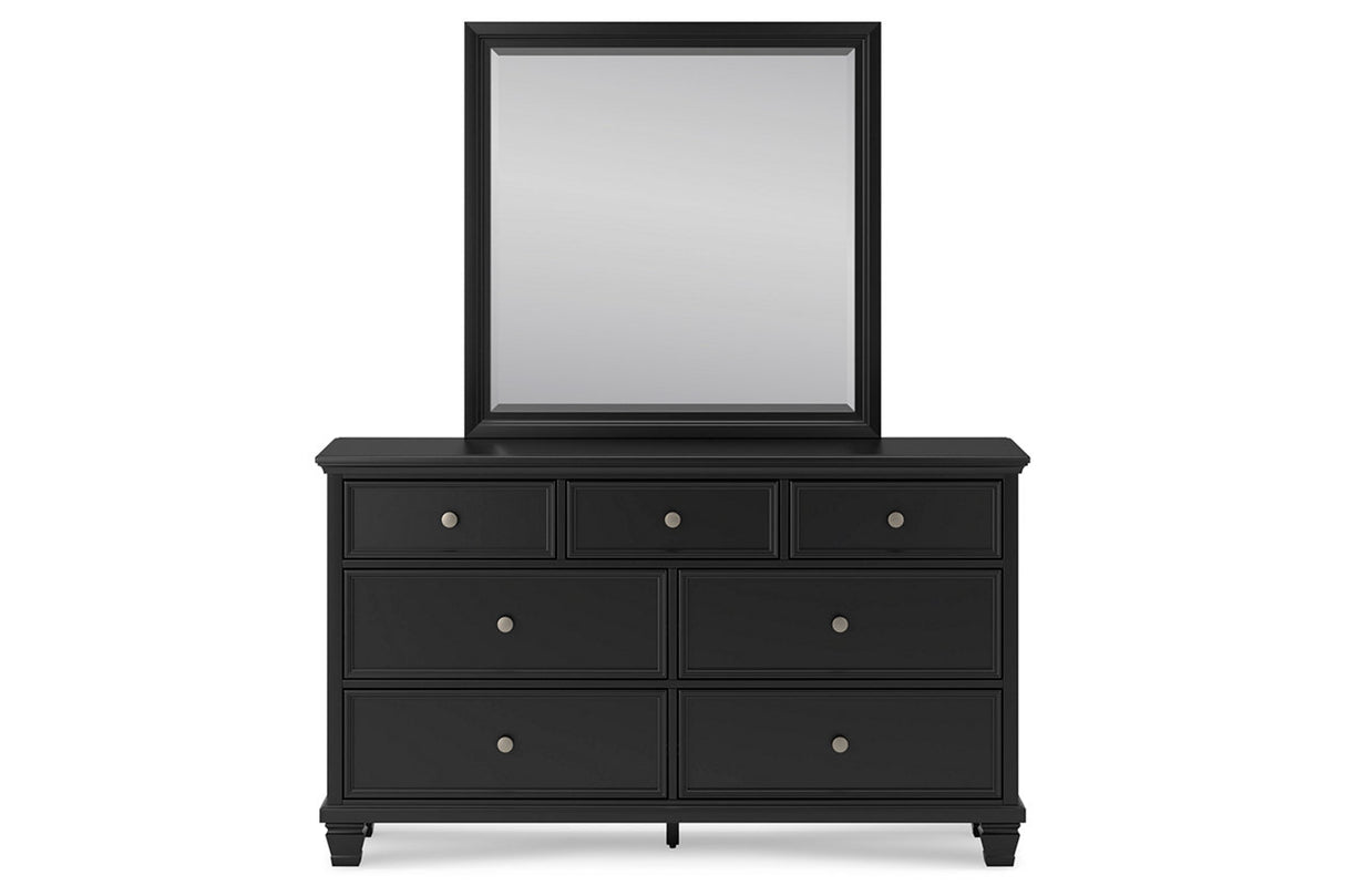 Lanolee Black Panel Bedroom Set from Ashley - Luna Furniture
