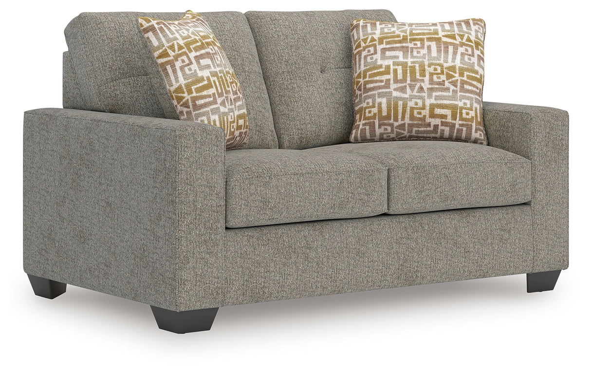 Larimer Iron Sofa and Loveseat from Ashley - Luna Furniture