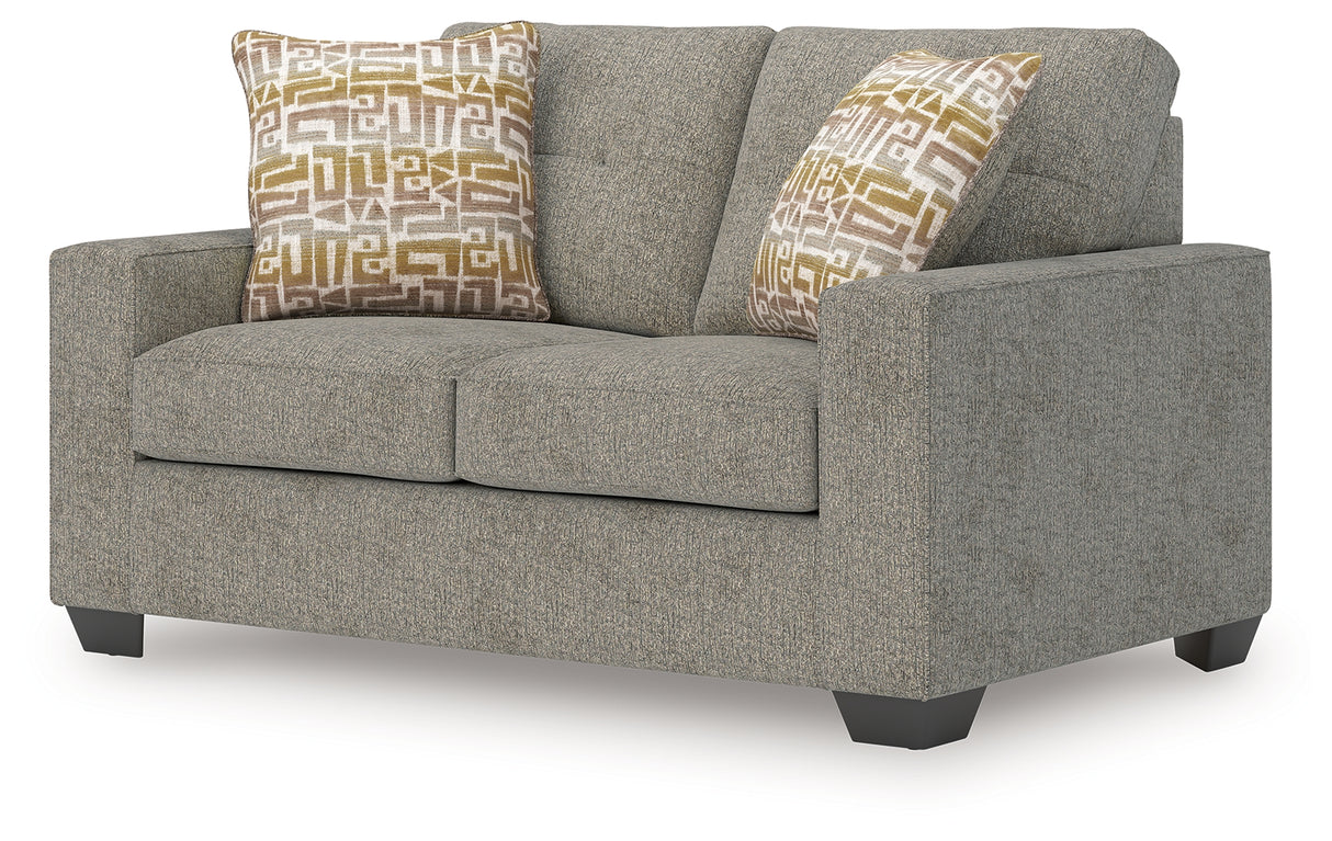 Larimer Iron Loveseat from Ashley Furniture - Luna Furniture