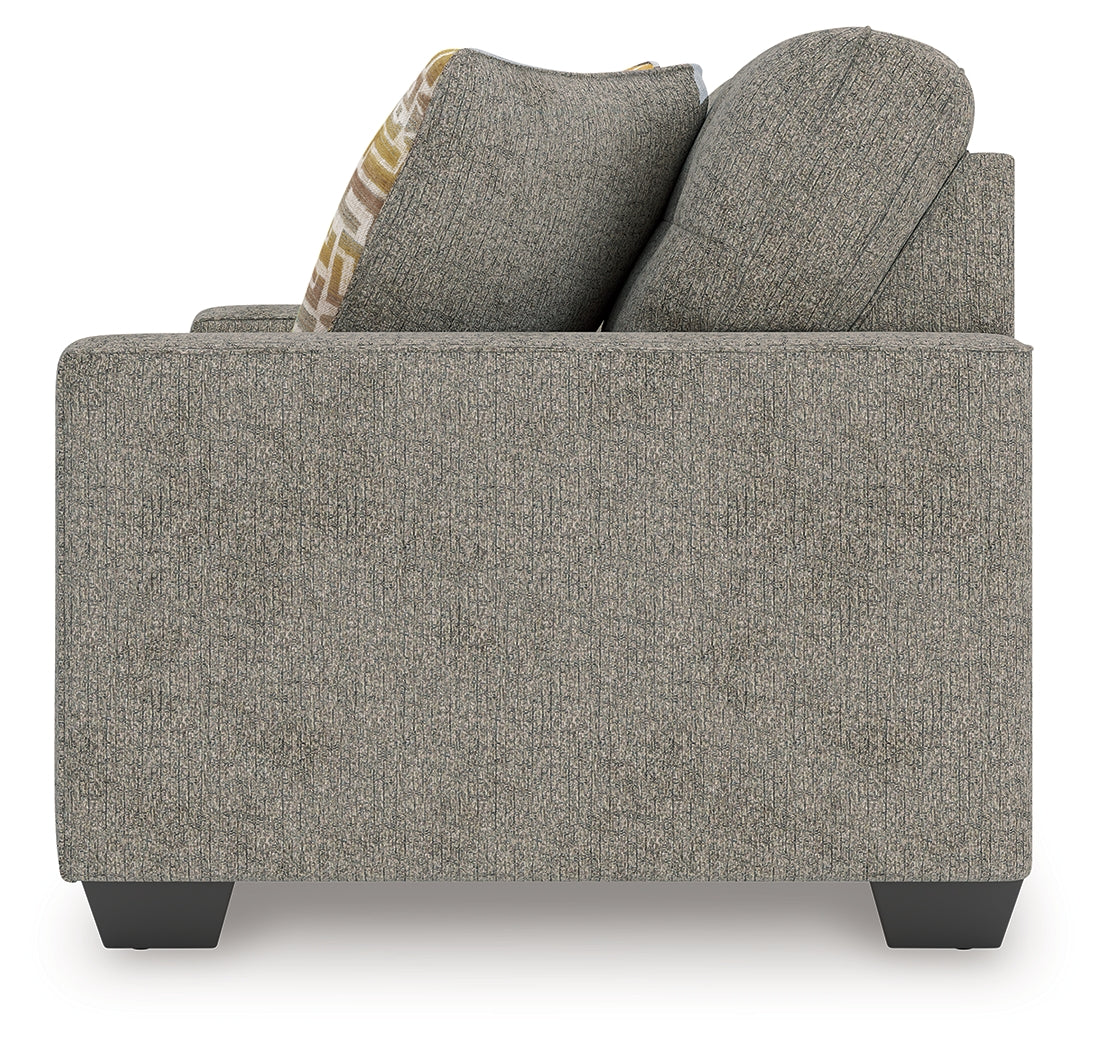 Larimer Iron Loveseat from Ashley Furniture - Luna Furniture