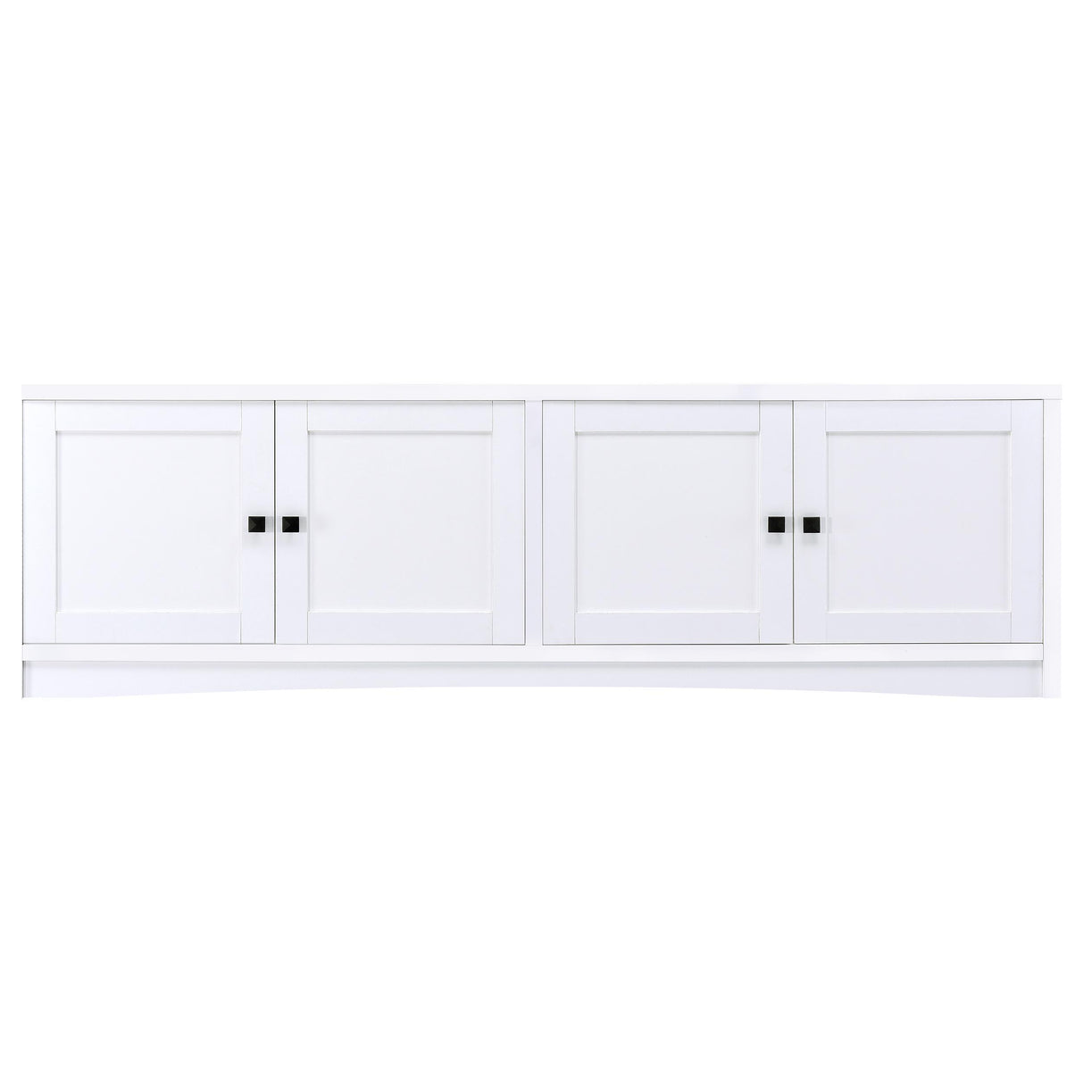 Laughlin White 3-Piece Entertainment Center TV Stand from Coaster - Luna Furniture