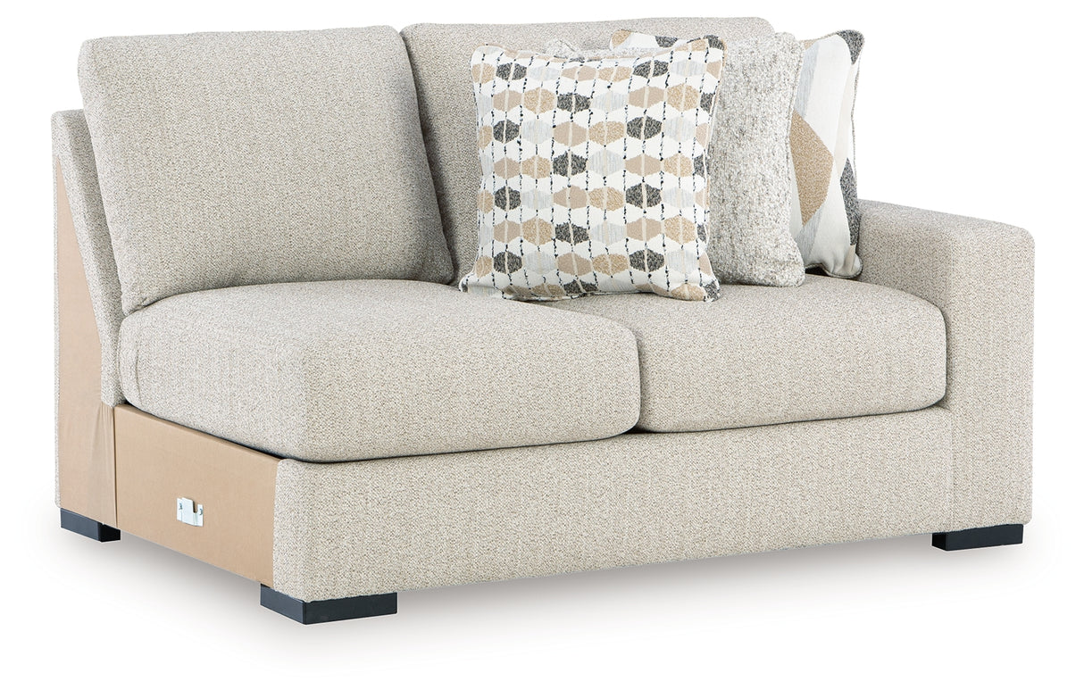 Laurelgrove Pebble Right-Arm Facing Loveseat from Ashley Furniture - Luna Furniture