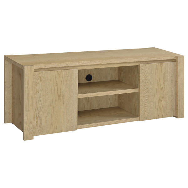 Laurelton Light Oak 60-inch 2-Door TV Stand Media Console
