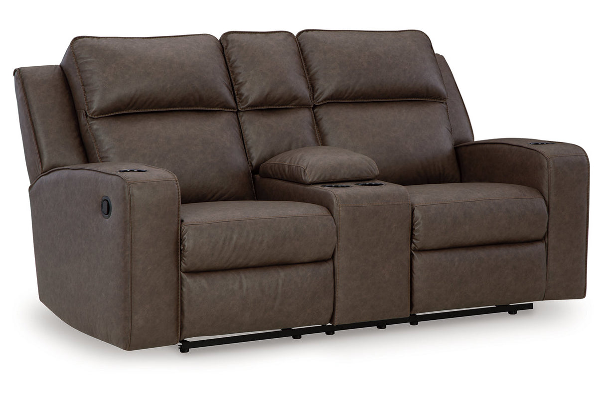 Lavenhorne Umber Reclining Sofa, Loveseat and Recliner from Ashley - Luna Furniture