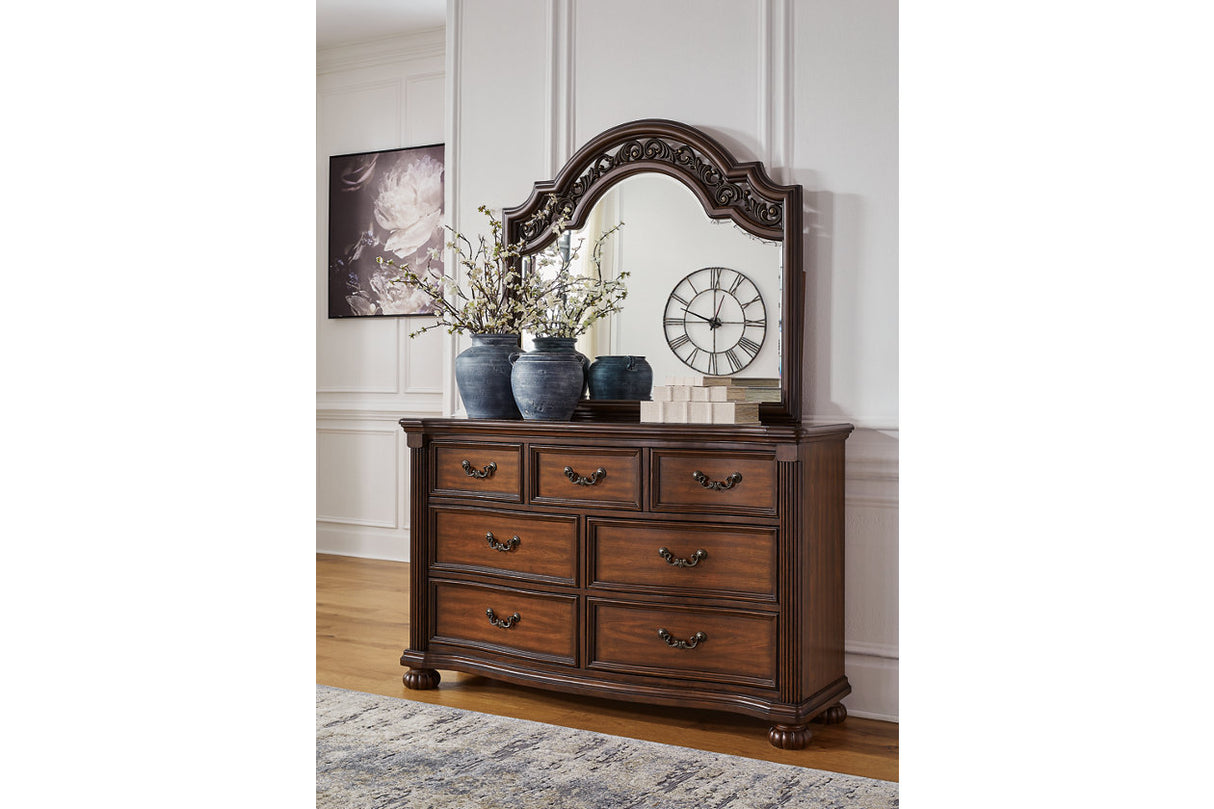 Lavinton Brown Poster Bedroom Set from Ashley - Luna Furniture