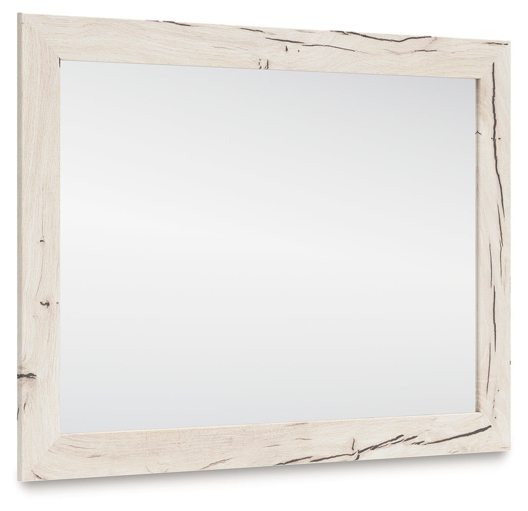 Lawroy Light Natural Bedroom Mirror (Mirror Only) from Ashley - Luna Furniture