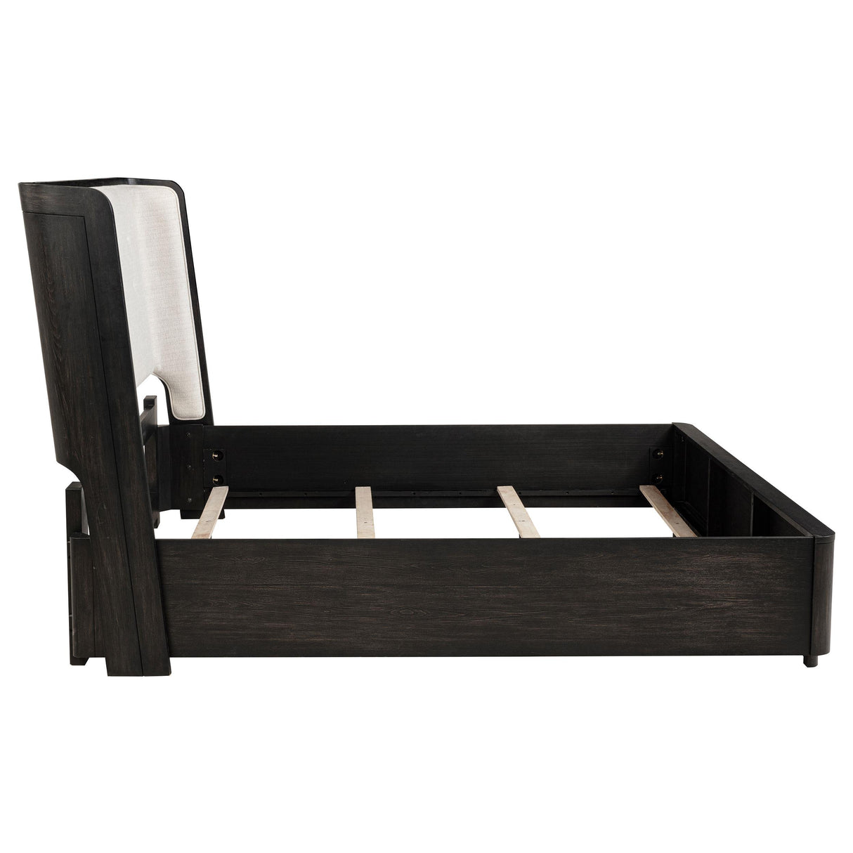 Leandro Burnished Black 4-Piece California King Bedroom Set from Coaster - Luna Furniture