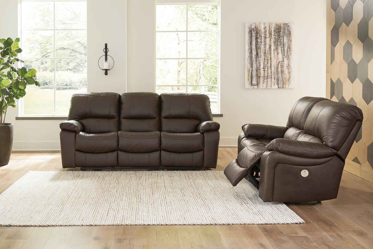 Leesworth Power Reclining Sofa, Loveseat and Recliner from Ashley - Luna Furniture