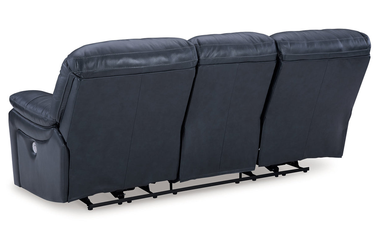 Leesworth Power Reclining Sofa, Loveseat and Recliner from Ashley - Luna Furniture