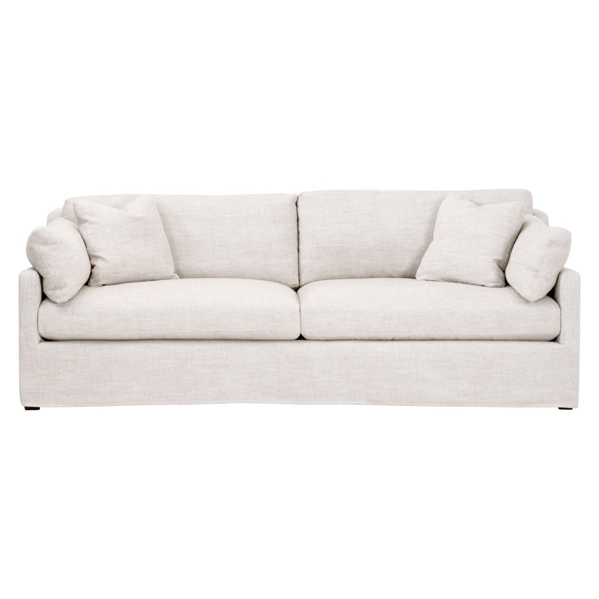 Lena 95" Slope Arm Slipcover Sofa from Essentials For Living - Luna Furniture