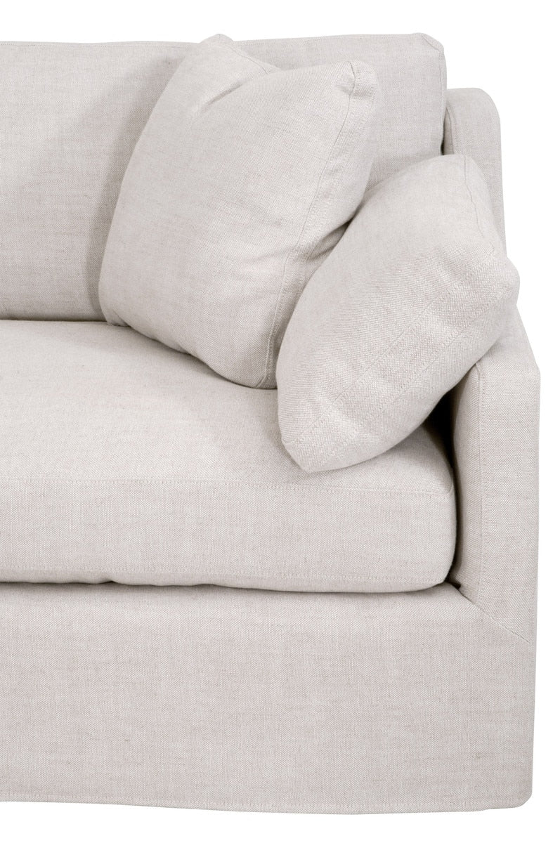 Lena Modular Slipcover 2-seat Right Slope Arm Sofa from Essentials For Living - Luna Furniture
