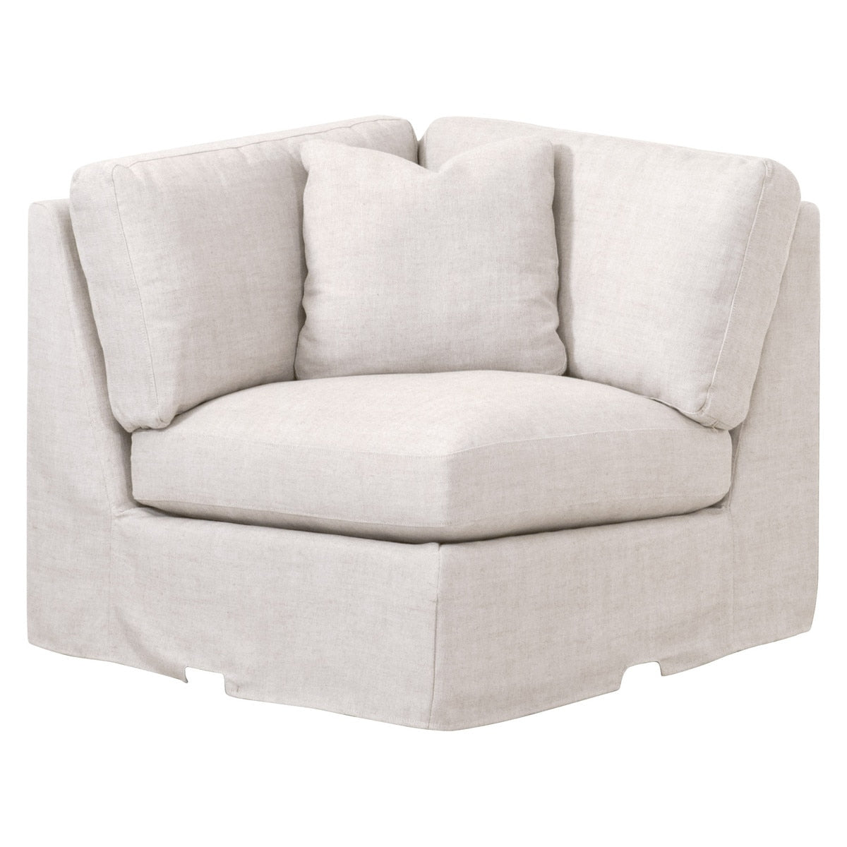 Lena Modular Slipcover Corner Chair from Essentials For Living - Luna Furniture