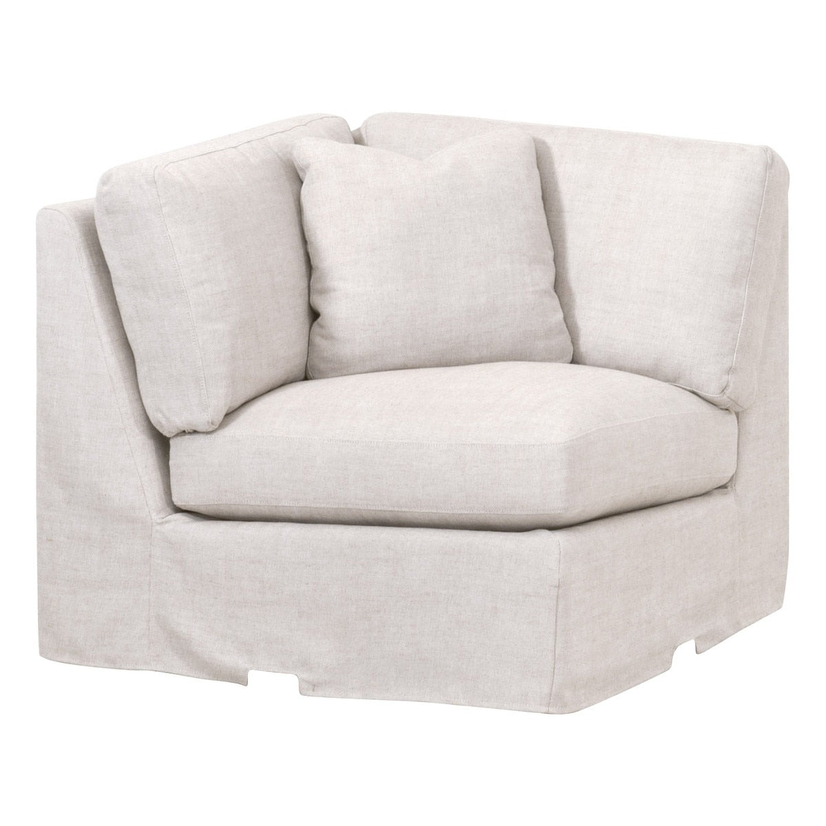 Lena Modular Slipcover Corner Chair from Essentials For Living - Luna Furniture