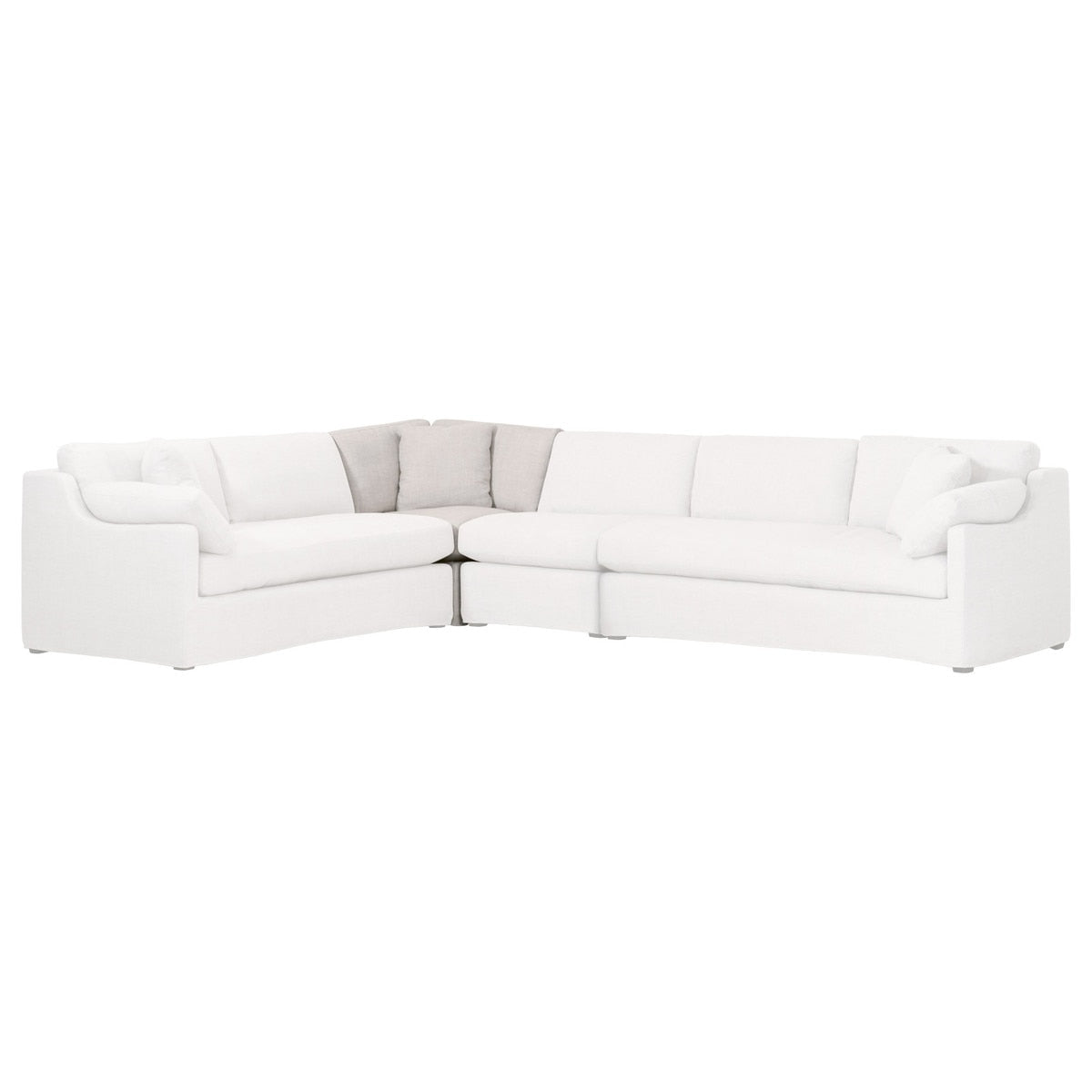 Lena Modular Slipcover Corner Chair from Essentials For Living - Luna Furniture