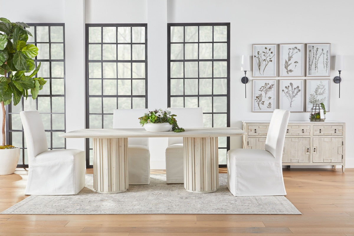 Levi Slipcover Dining Chair from Essentials For Living - Luna Furniture