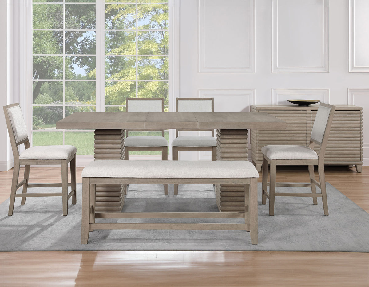 Lily 54″ Bench from Steve Silver - Luna Furniture