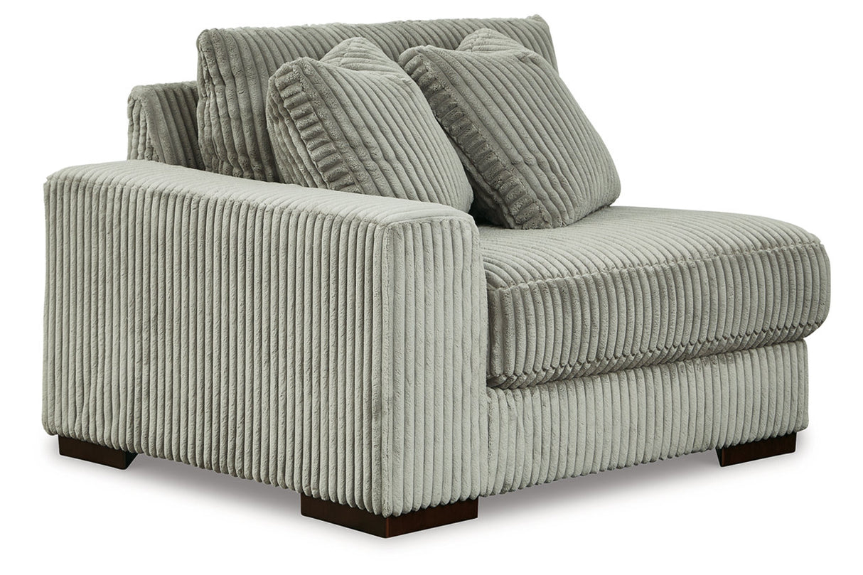 Lindyn Fog 3-Piece Sectional and Chair from Ashley - Luna Furniture