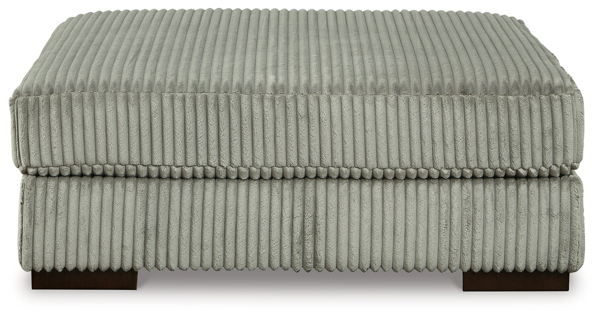 Lindyn Fog 5-Piece Sectional with Ottoman from Ashley Furniture - Luna Furniture