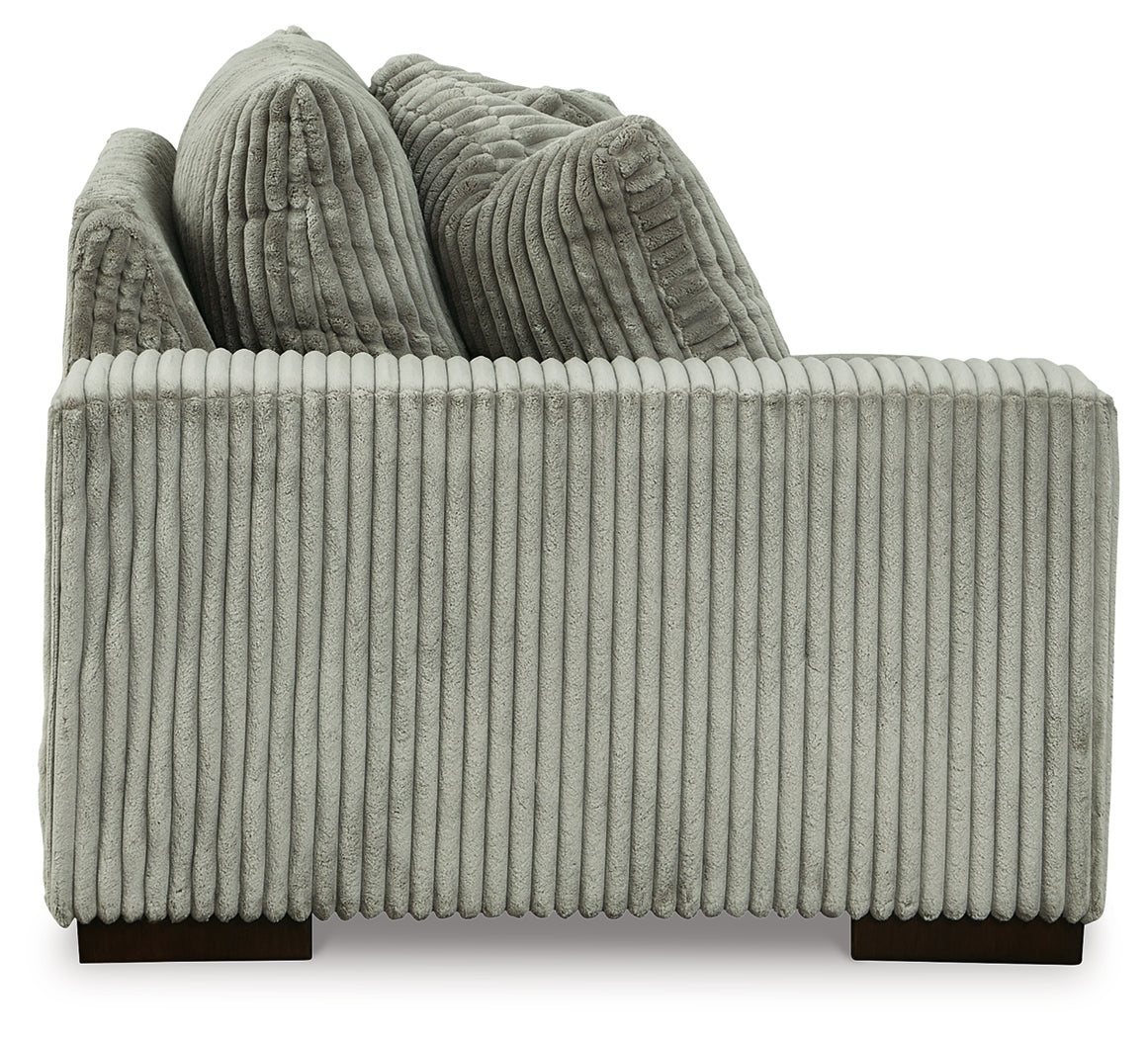 Lindyn Fog 5-Piece Sectional with Ottoman from Ashley Furniture - Luna Furniture