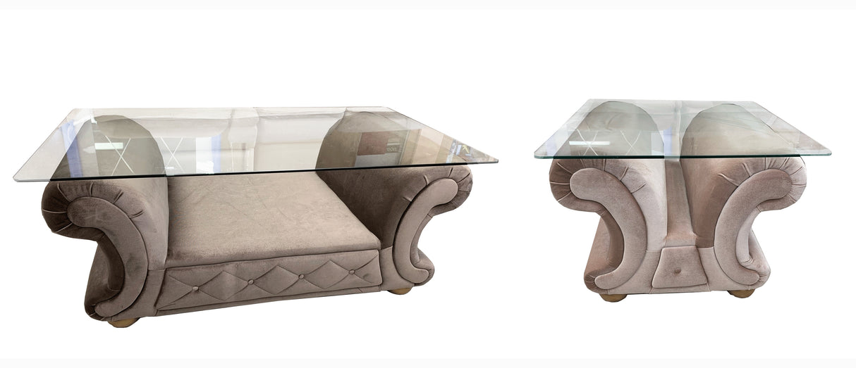 Apolo Fabric End Table from ESF Furniture - Luna Furniture