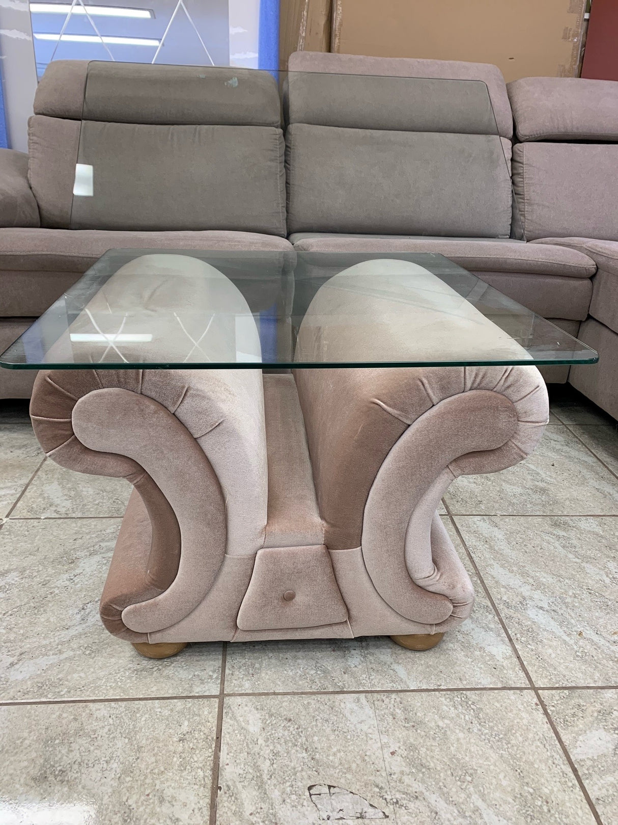 Apolo Fabric End Table from ESF Furniture - Luna Furniture