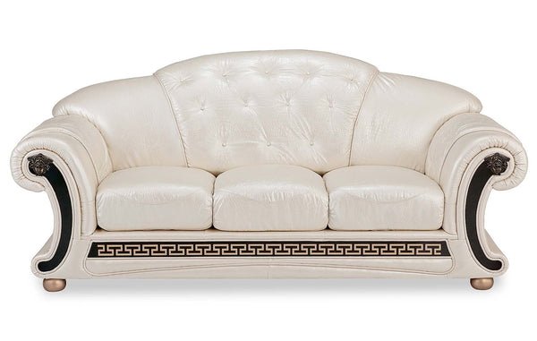 Apolo Pearl Italian Leather Sofa