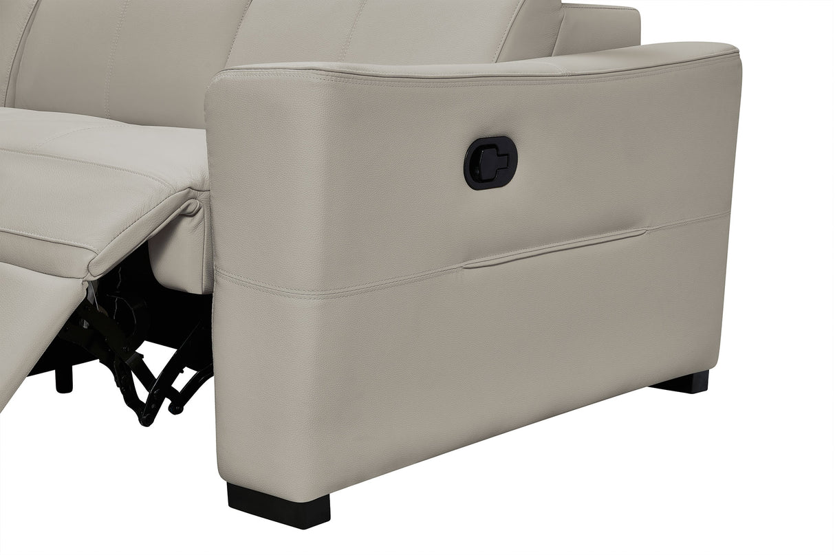 6021 Sectional w/ manual recliners from ESF Furniture - Luna Furniture