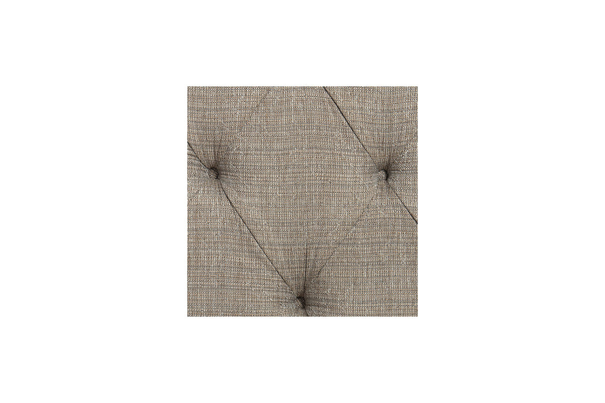 Lodenbay Antique Gray California King Upholstered Panel Bed from Ashley - Luna Furniture