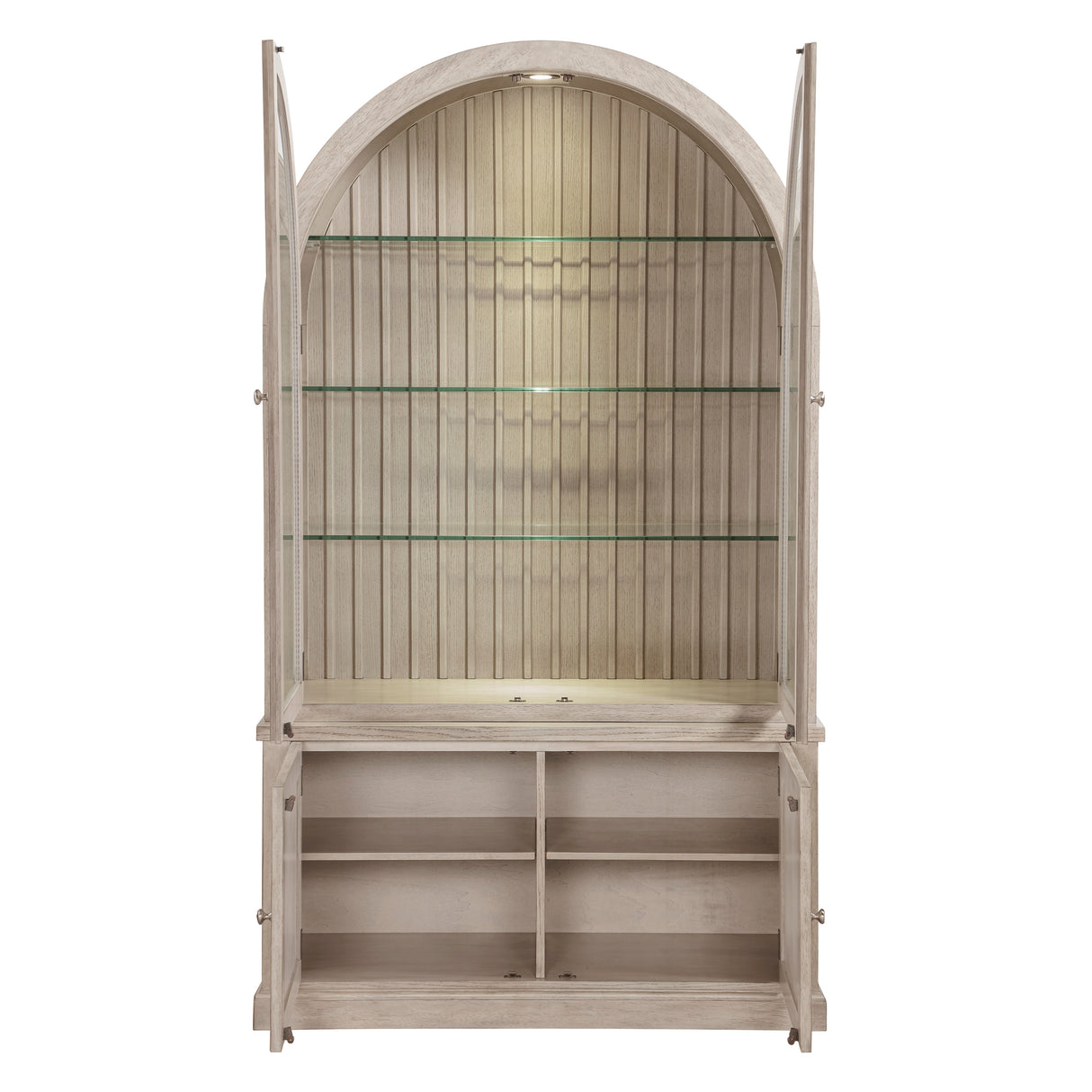 Lofton Light GrayCurio from Homelegance - Luna Furniture