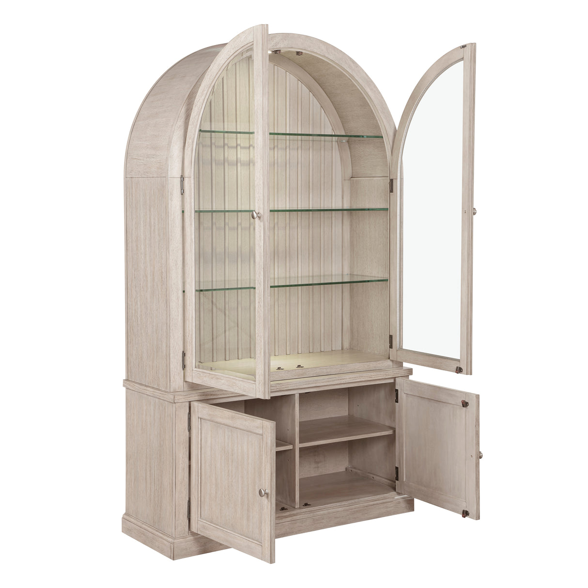 Lofton Light GrayCurio from Homelegance - Luna Furniture