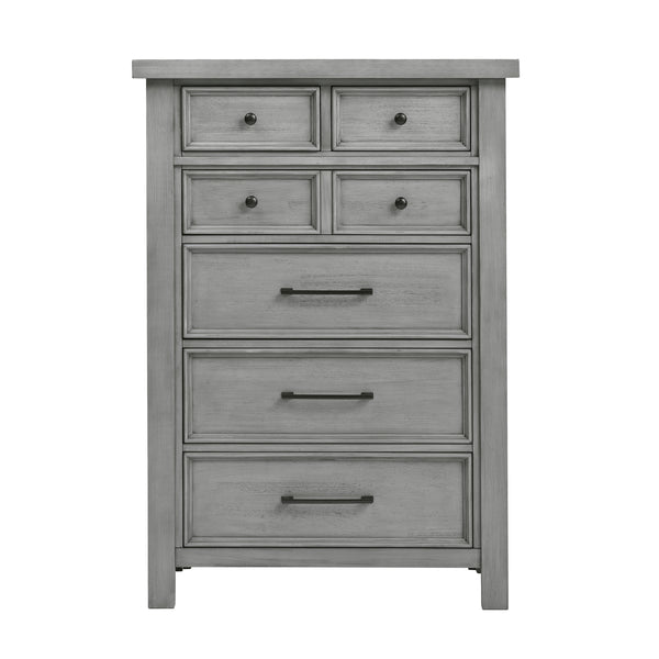 Logandale Antique Gray Chest