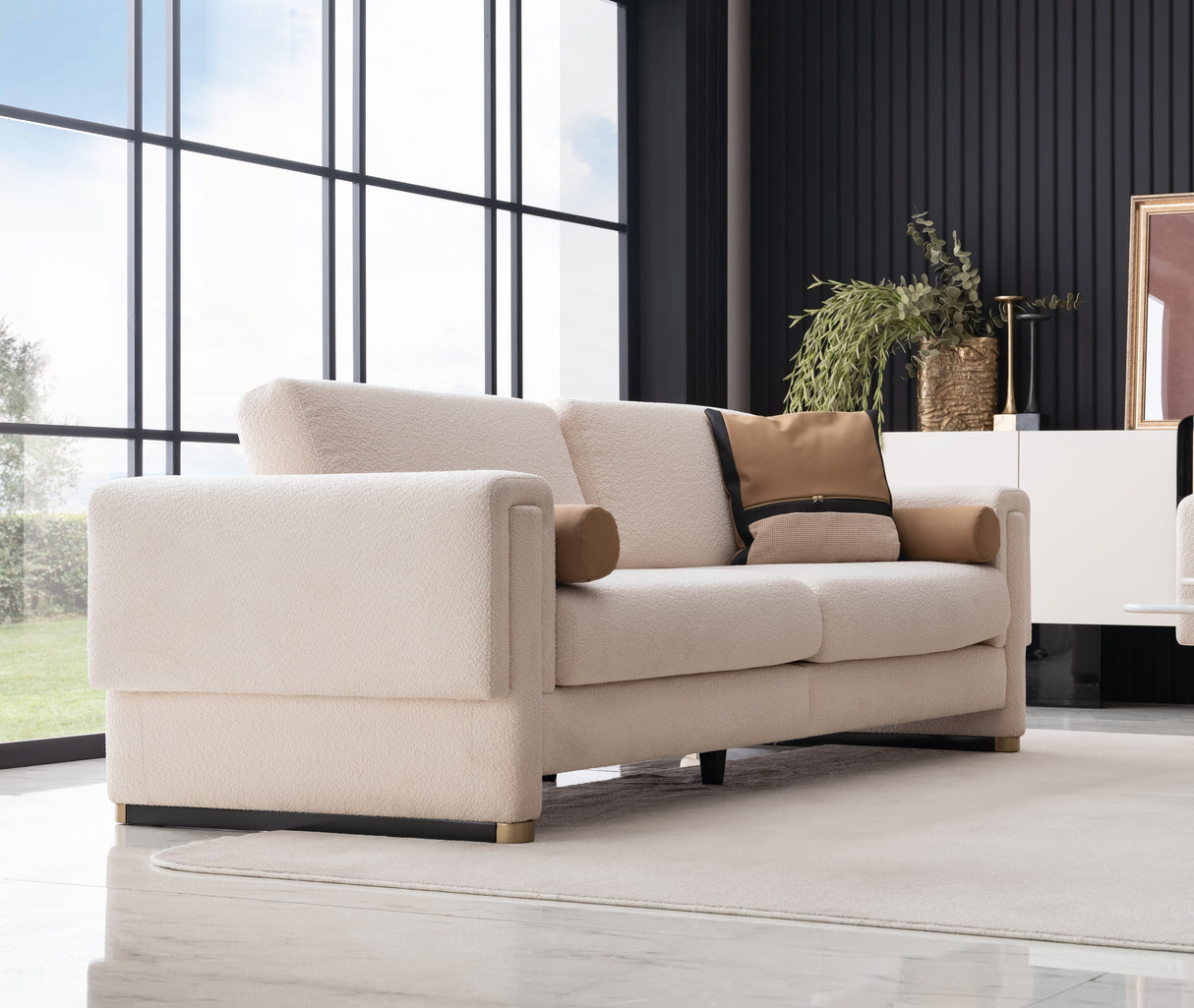 Luciano 3-Seat Sofa from Luna Luxury - Luna Furniture