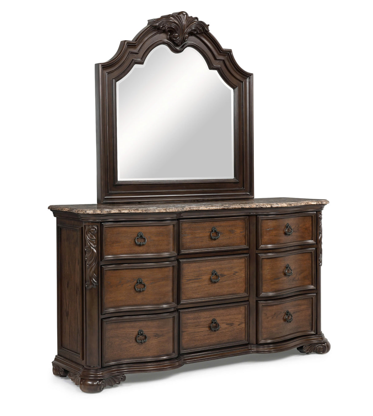 Ludwig Brown Dresser from Crown Mark - Luna Furniture