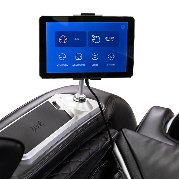 Luminary Syner-D Massage Chair - Black from Infinity - Luna Furniture