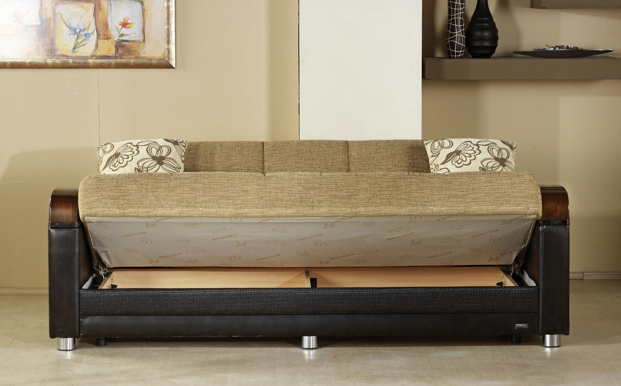 Luna Fulya Brown Sleeper Sofa from Bellona - Luna Furniture