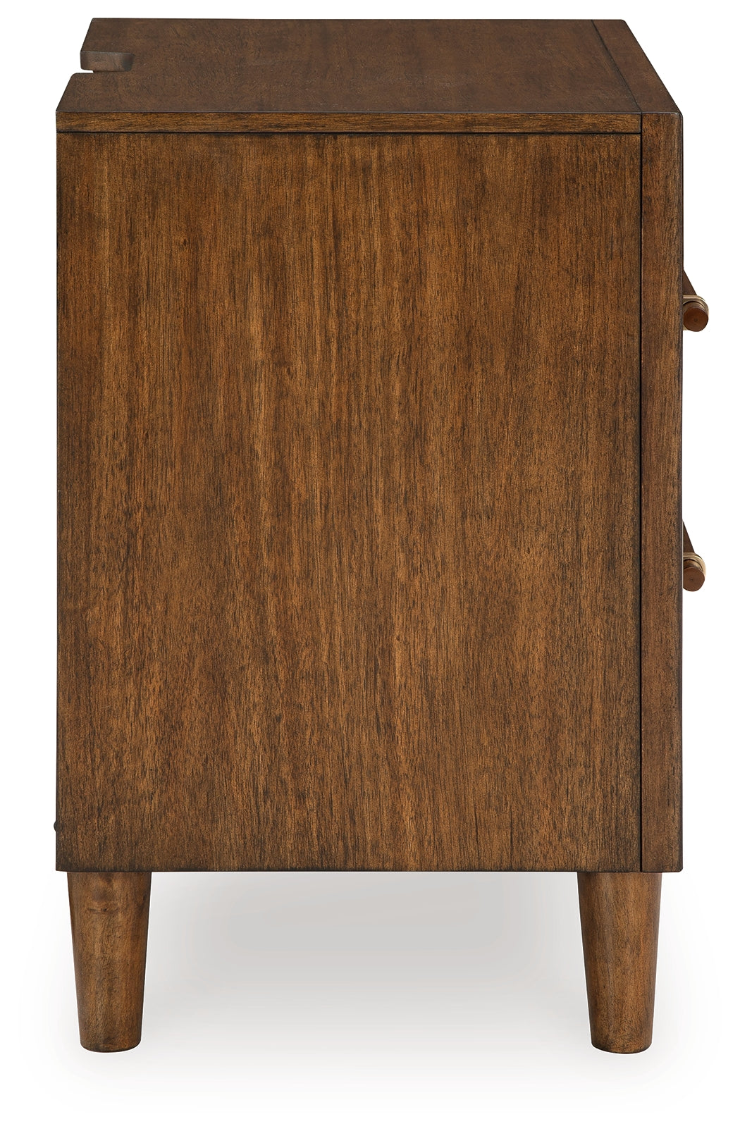 Lyncott King Upholstered Bed with Dresser and Nightstand in Brown from Ashley - Luna Furniture