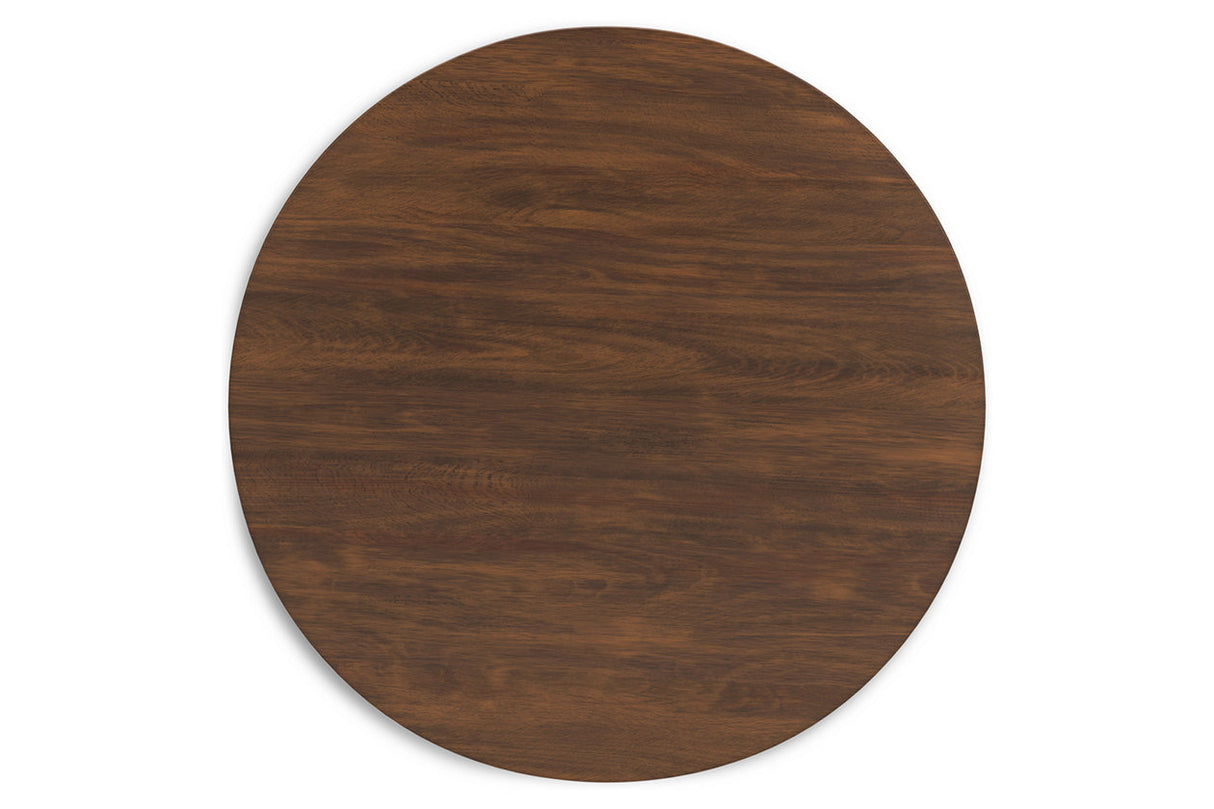Lyncott Gray/Brown Dining Table and 4 Chairs from Ashley Furniture - Luna Furniture