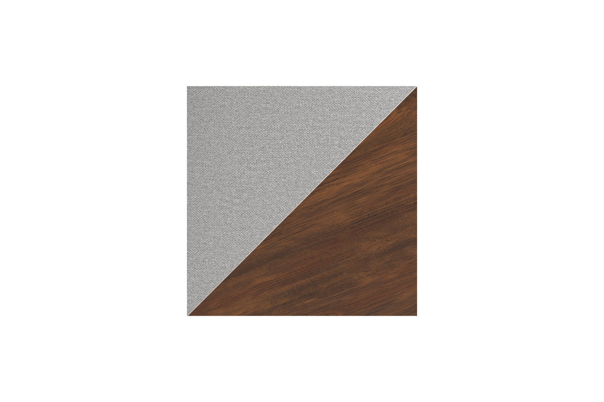 Lyncott Gray/Brown Dining Table and 4 Chairs from Ashley Furniture - Luna Furniture